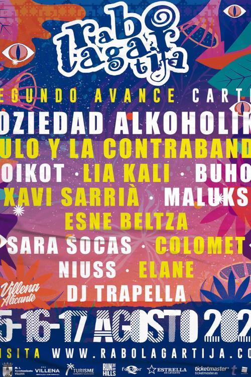 Rabolagartija Festival 2024 | Cartel, Entradas, Horarios Y Hoteles